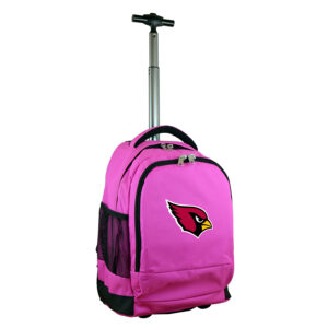 Pink Arizona Cardinals 19'' Premium Wheeled Backpack
