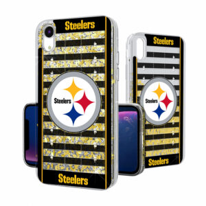 Pittsburgh Steelers iPhone Field Design Glitter Case