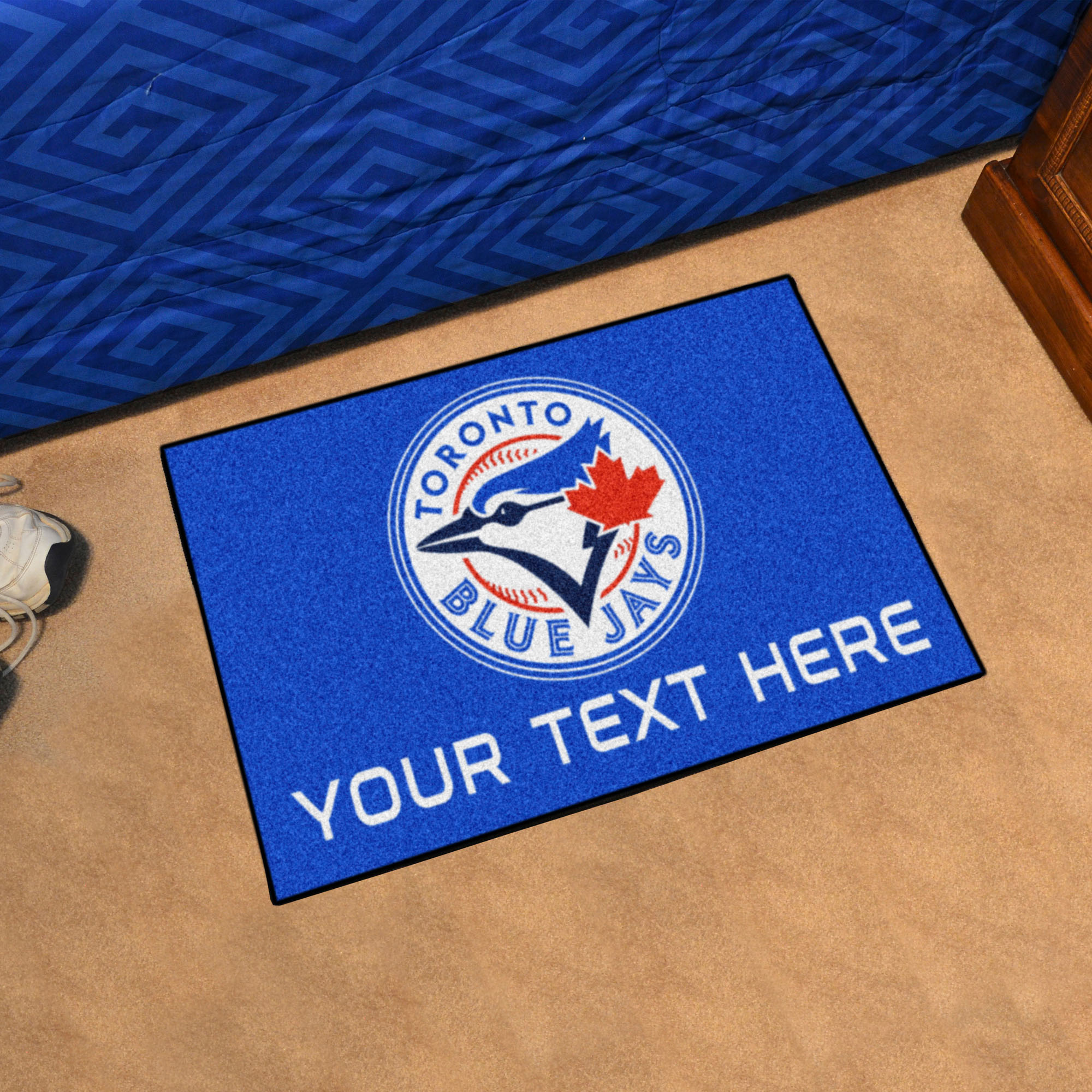 Toronto Blue Jays 19'' x 30'' Personalized Accent Rug - Image 3