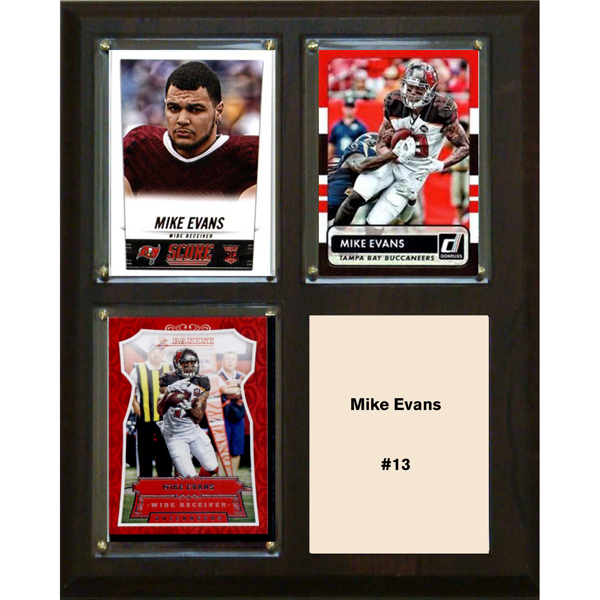 Mike Evans Tampa Bay Buccaneers 8'' x 10'' Plaque