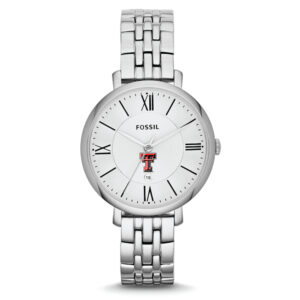 Women's Fossil Texas Tech Red Raiders Jacqueline Stainless Steel Watch