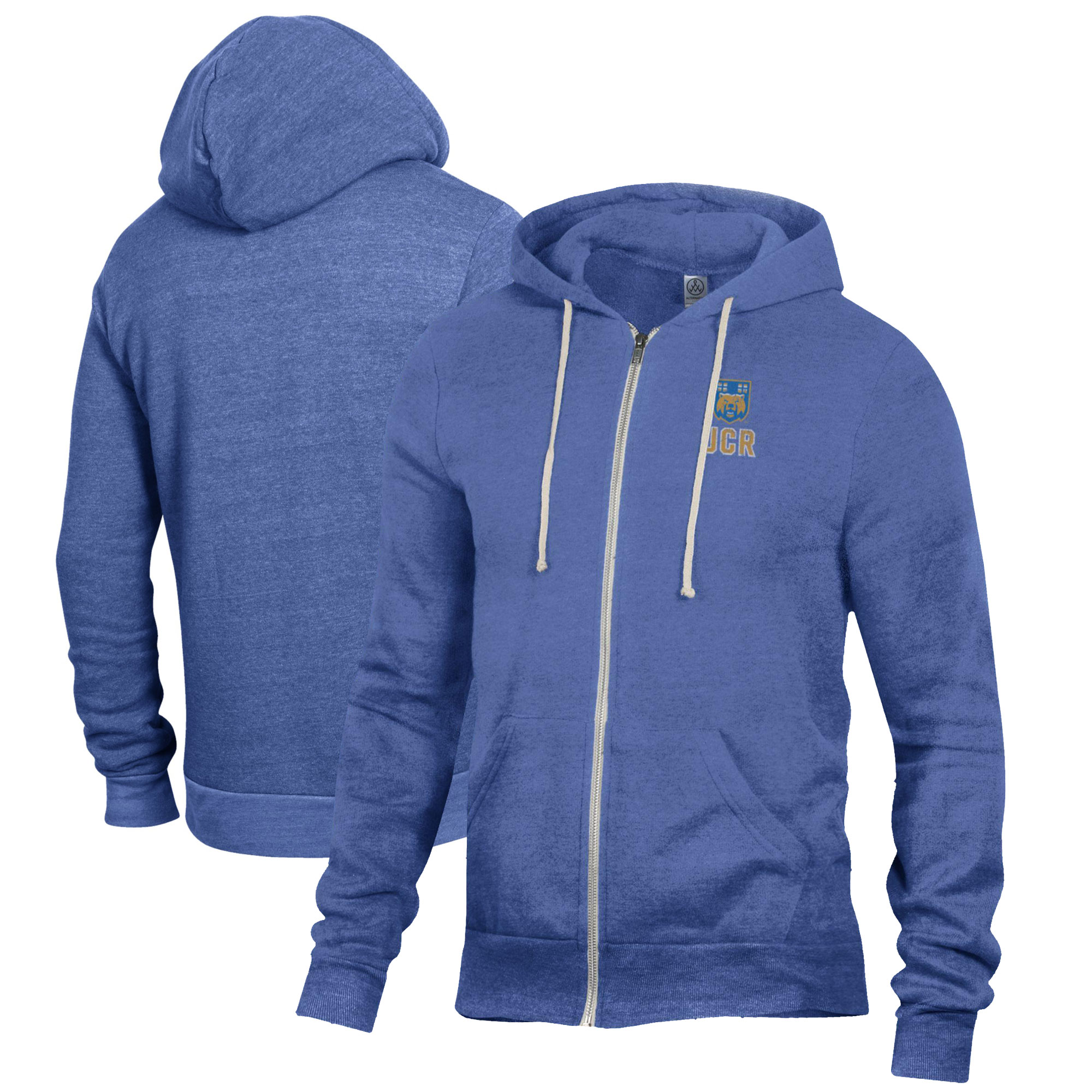 Men's Blue UC Riverside Highlanders Rocky Full-Zip Hoodie