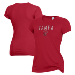 Women's Alternative Apparel Red University of Tampa Spartans Keepsake T-Shirt