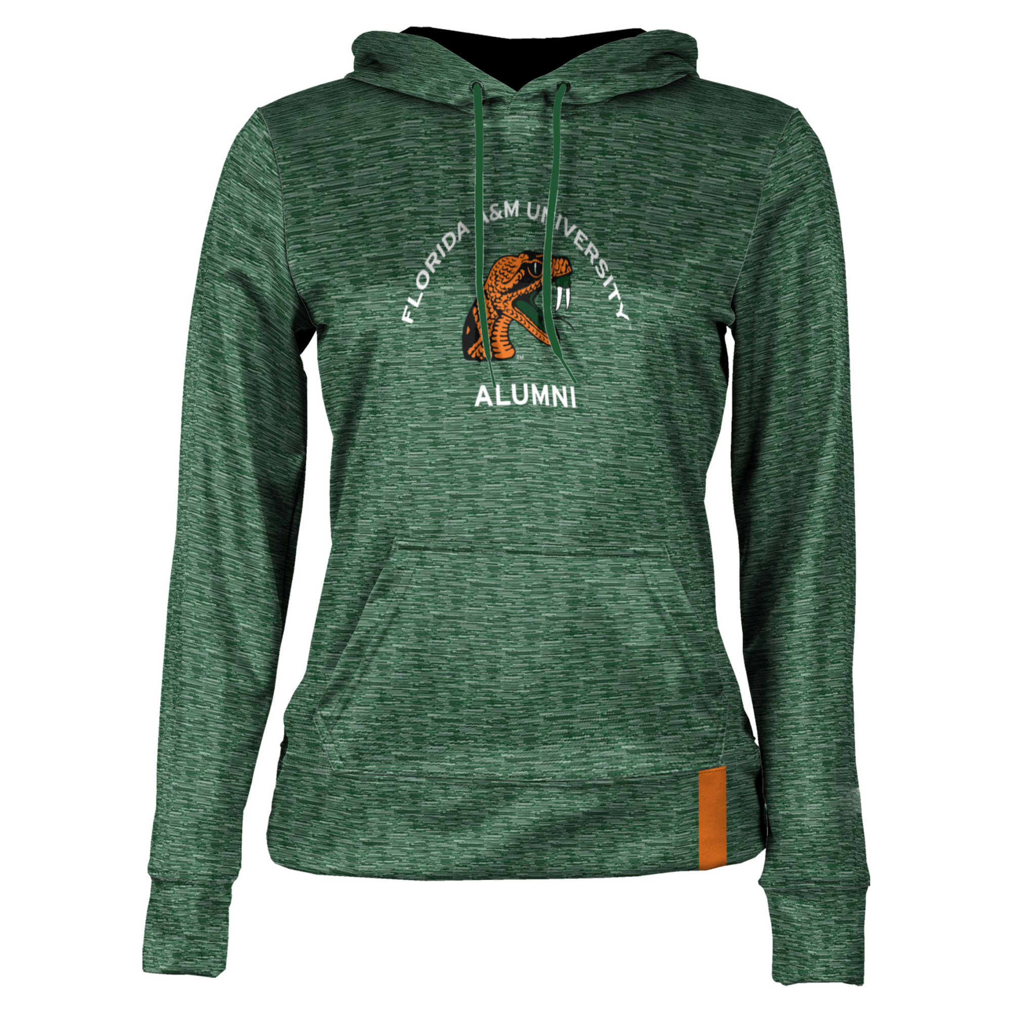Women's Green Florida A&M Rattlers Alumni Pullover Hoodie - Image 3