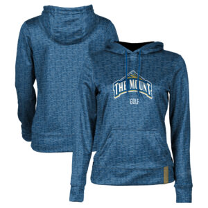 Women's Blue Mount St. Mary's Mountaineers Golf Pullover Hoodie