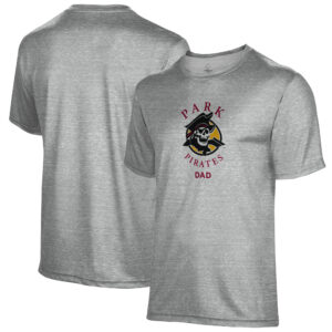 Men's Gray Park Pirates Dad Name Drop T-Shirt