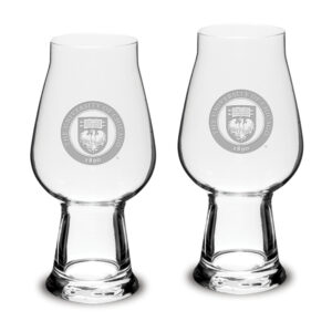 Chicago Maroons 2-Piece 18.25oz. Luigi Bormioli IPA Glass Set