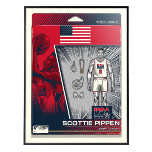 Phenom Gallery Scottie Pippen USA Basketball 18'' x 24'' Deluxe Framed Serigraph Print