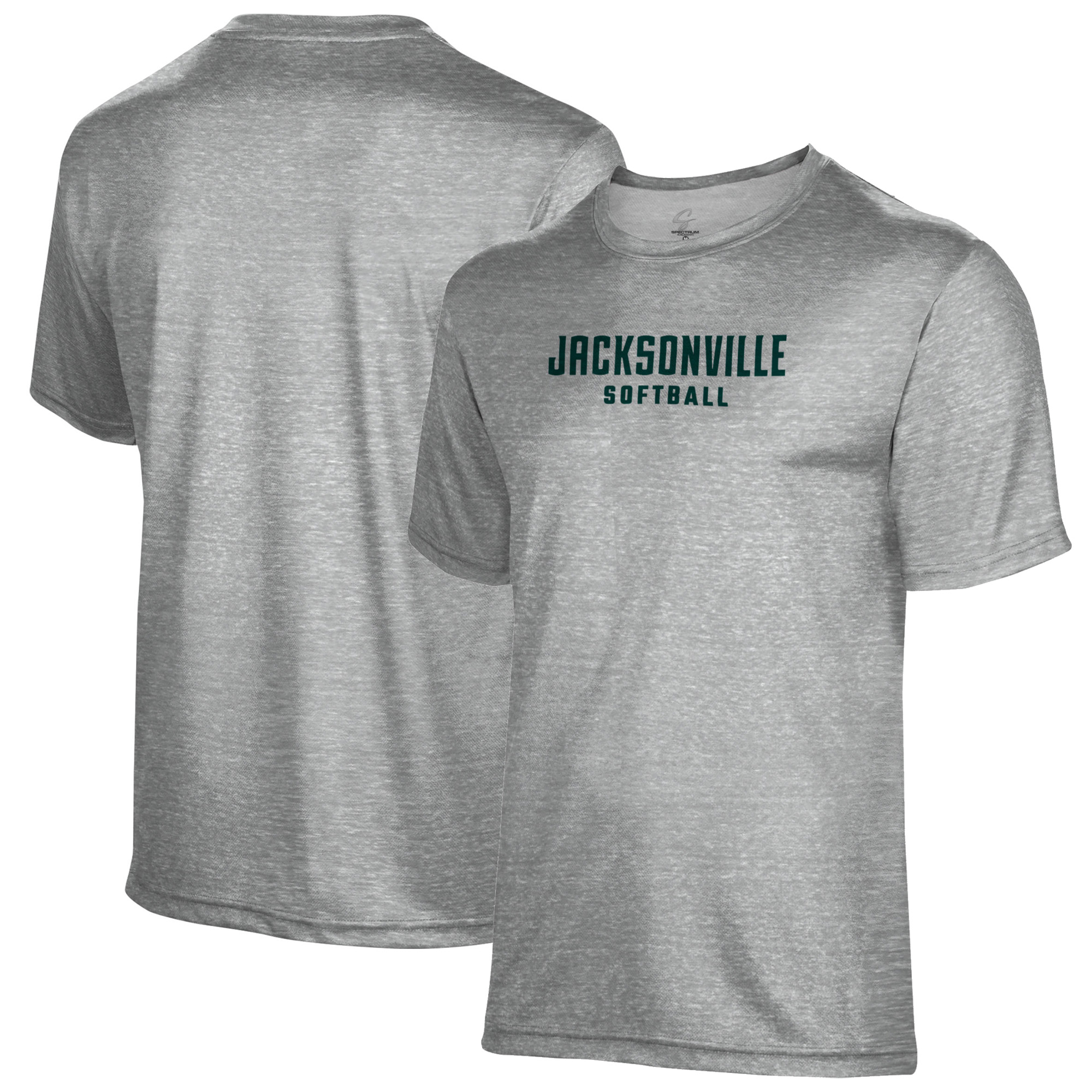 Men's Gray JU Dolphins Softball Name Drop T-Shirt - Image 2