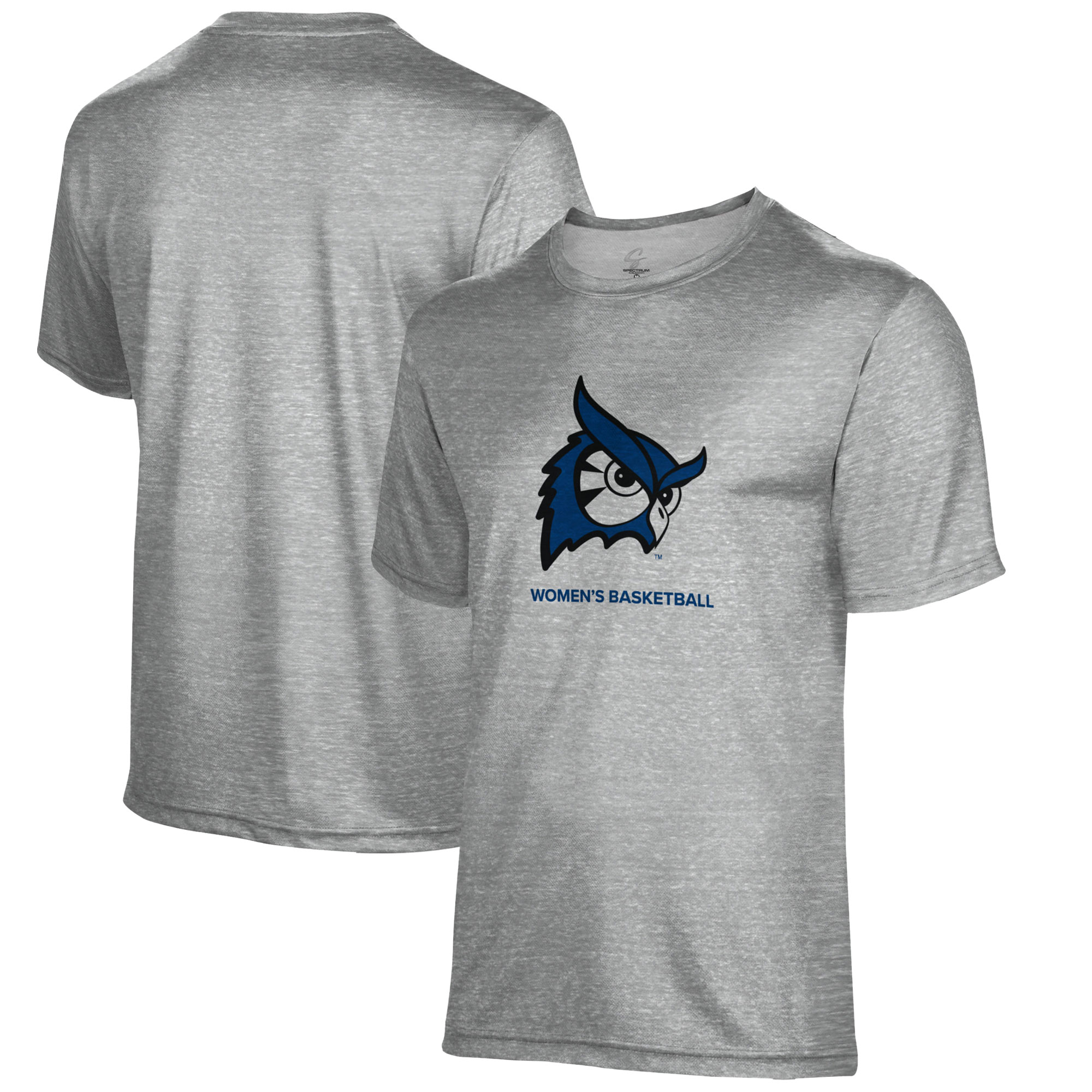 Men's Gray Westfield State Owls Women's Basketball Name Drop T-Shirt