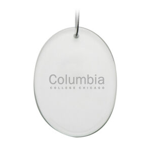 Columbia Renegades 2.75'' x 3.75'' Glass Oval Ornament