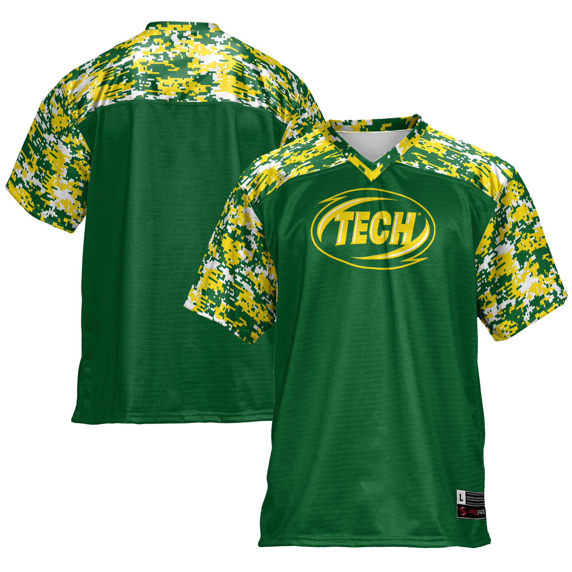 Men's GameDay Greats Green Arkansas Tech Football Jersey - Image 2