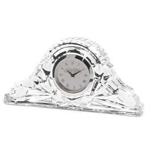 Silver Charleston Cougars Crystal Clock