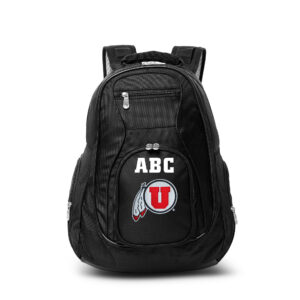 MOJO Black Utah Utes Personalized Premium Laptop Backpack