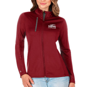 Women's Antigua Red BridgeValley Community & Technical College Generation Full-Zip Jacket