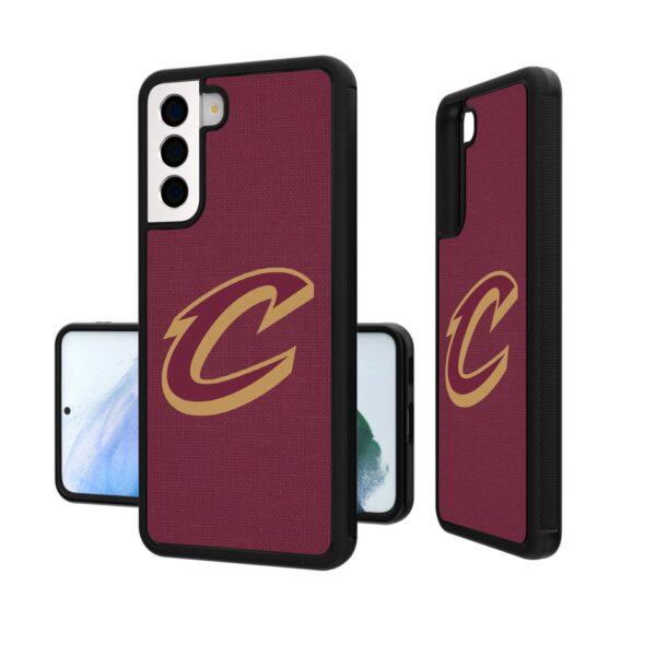 Cleveland Cavaliers Solid Design Galaxy Bump Case