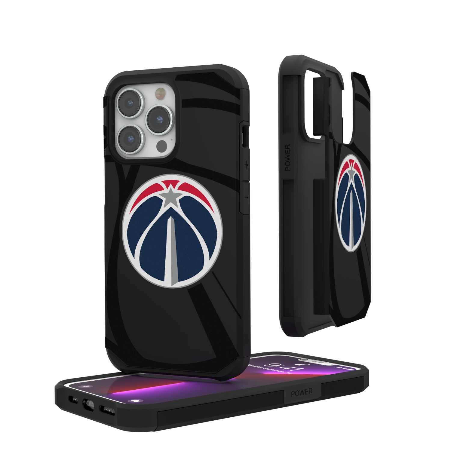 Washington Wizards Monocolor Design iPhone Rugged Case