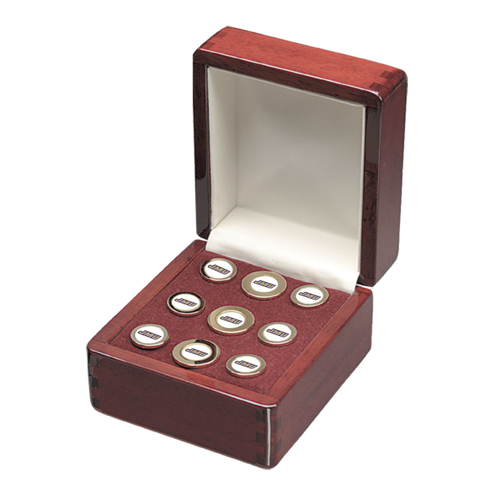 Men's Gold James Madison Dukes Blazer Buttons