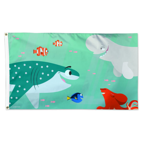 WinCraft Finding Nemo Friends 3' x 5' Single-Sided Deluxe Flag