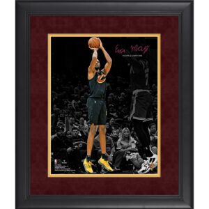Evan Mobley Cleveland Cavaliers Facsimile Signature Framed 11" x 14" Spotlight Photograph