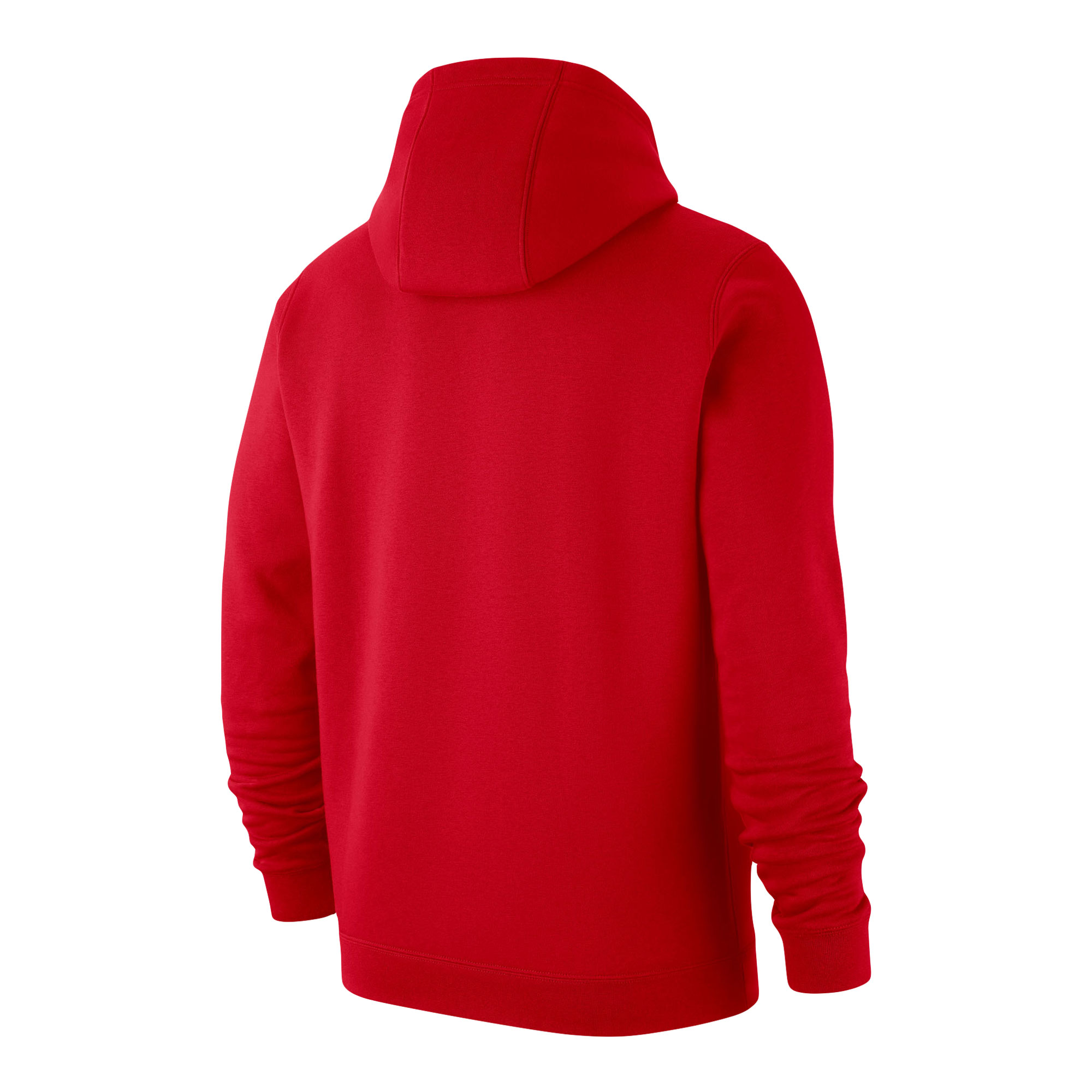 Men's Nike Red Georgia Bulldogs Football Drop Club Pullover Hoodie - Image 7