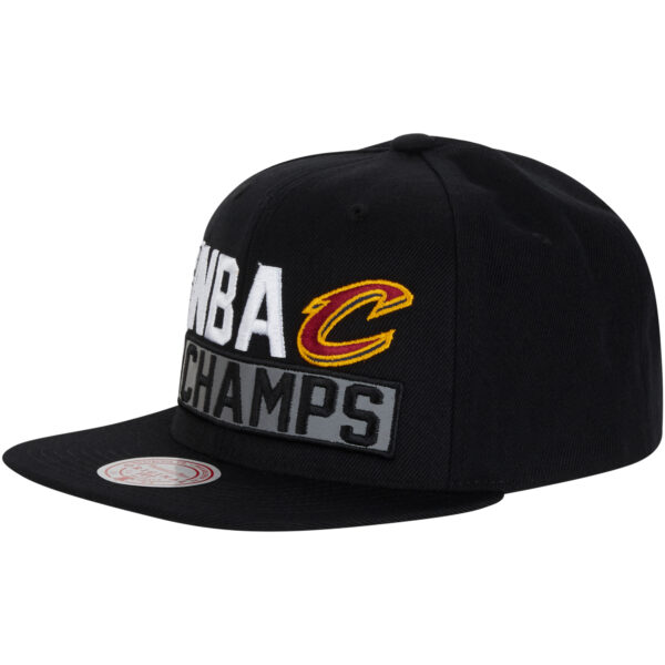 Cleveland Cavaliers NBA Hardwood Classics 2016 Champ Snapback By Mitchell & Ness - Black - Unisex