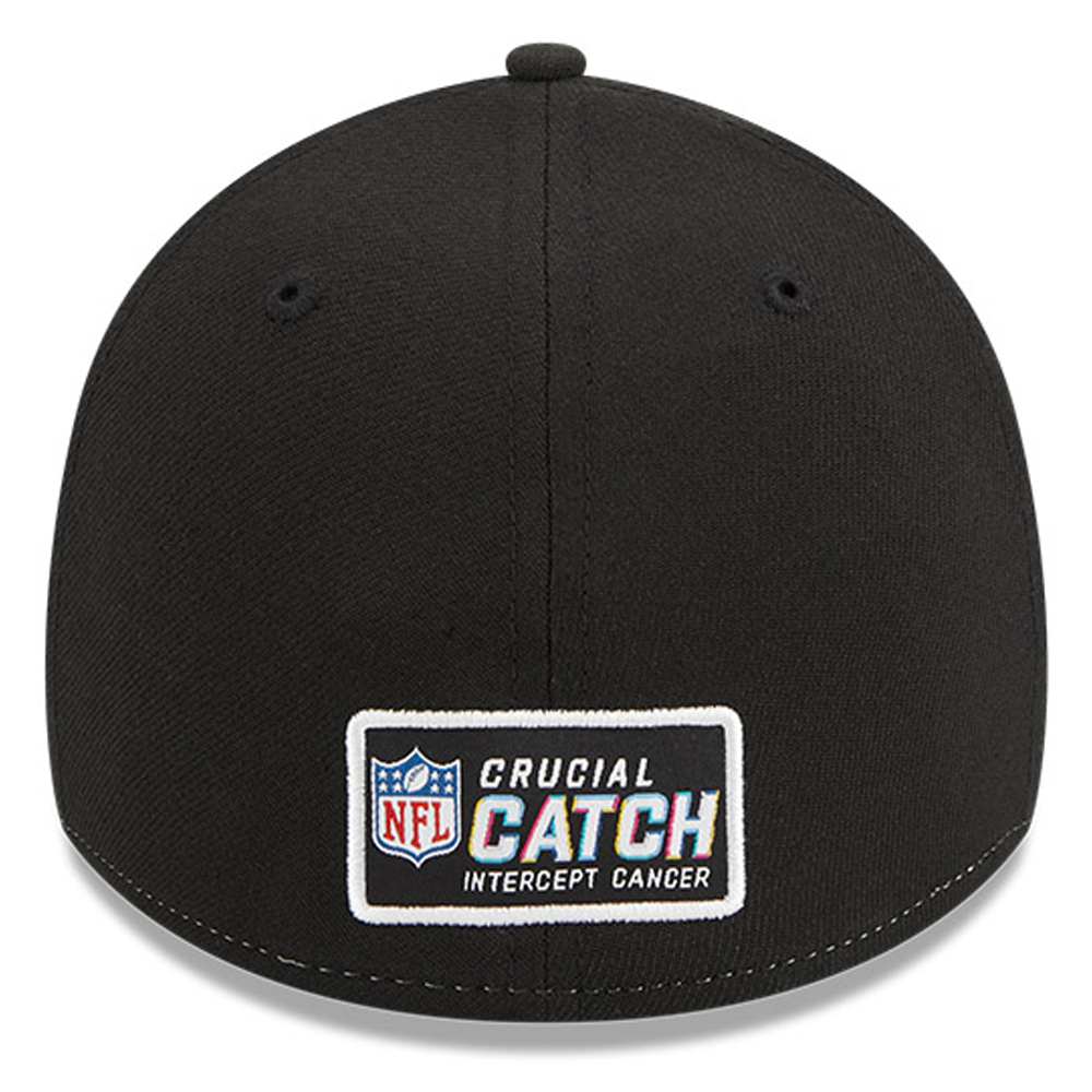 Men's New Era Pink Carolina Panthers 2023 NFL Crucial Catch 39THIRTY Flex Hat - Image 5
