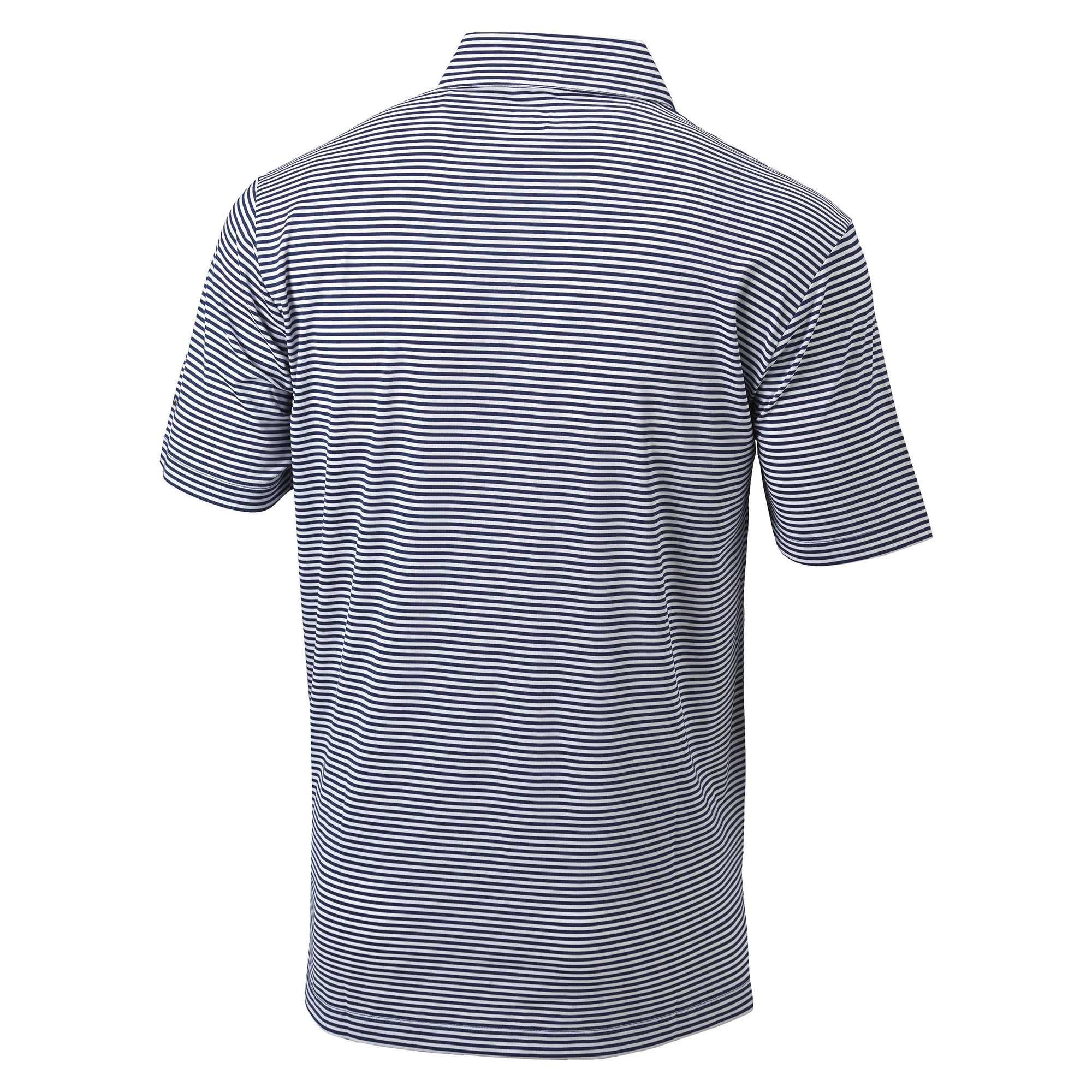 Men's Columbia Navy Milwaukee Brewers Golf Club Invite Omni-Wick Polo - Image 4