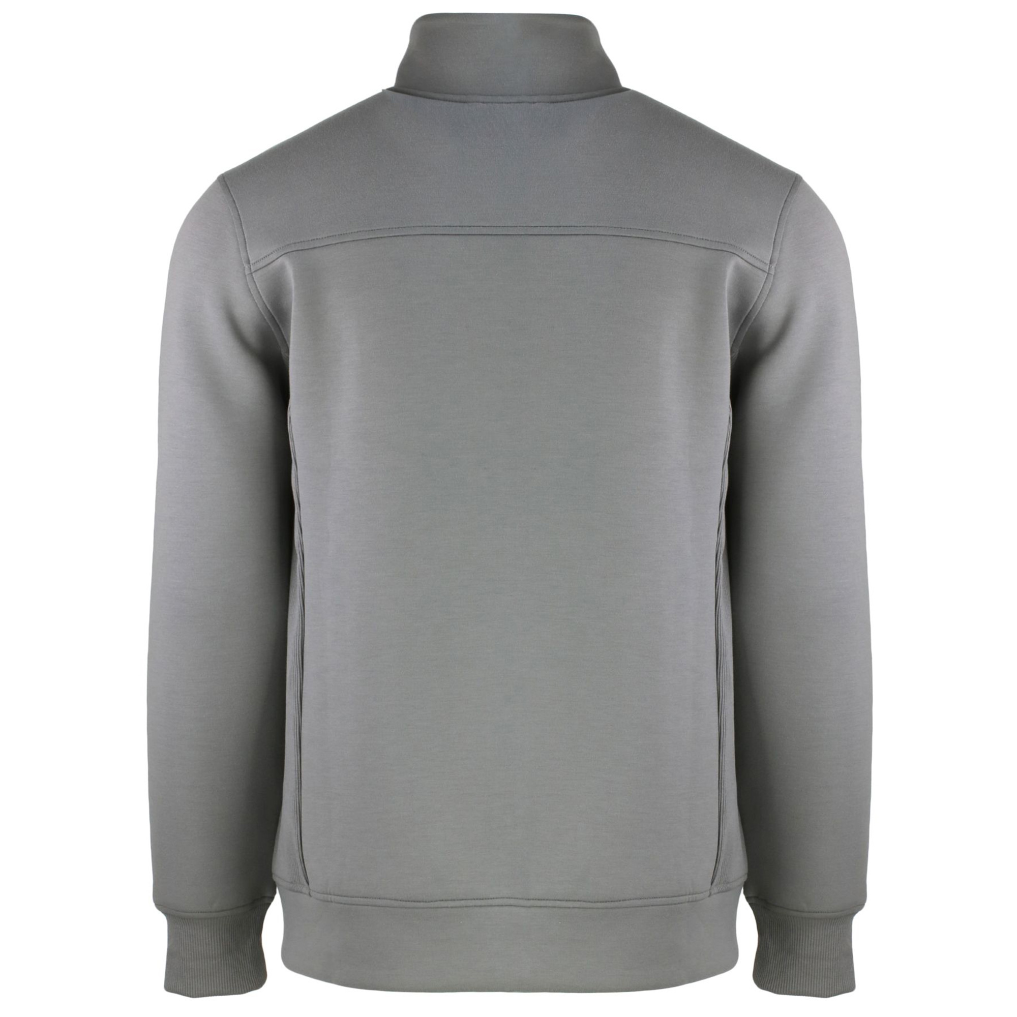 Men's Cutter & Buck Gray Cleveland Guardians Roam Eco Recycled Full-Zip Jacket - Image 4