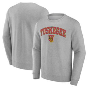 Men's Gray Tuskegee Golden Tigers Campus Sweatshirt