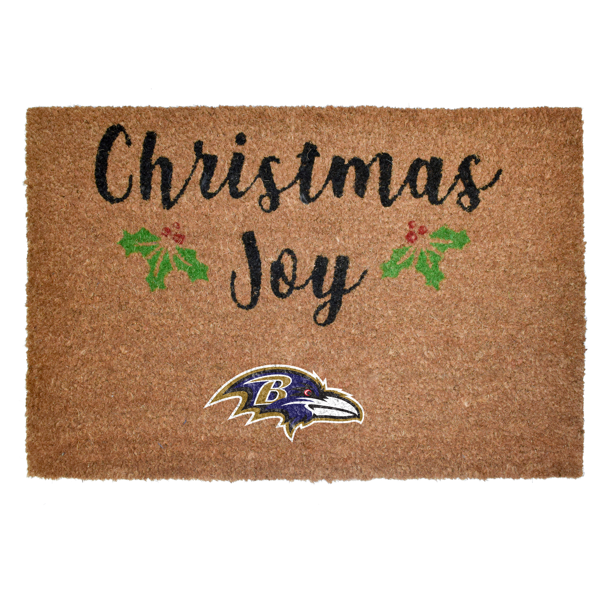 The Memory Company Baltimore Ravens 23" x 35" Holiday Door Mat