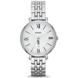 Women's Fossil  Silver University of Maryland Baltimore Jacqueline Stainless Steel Watch
