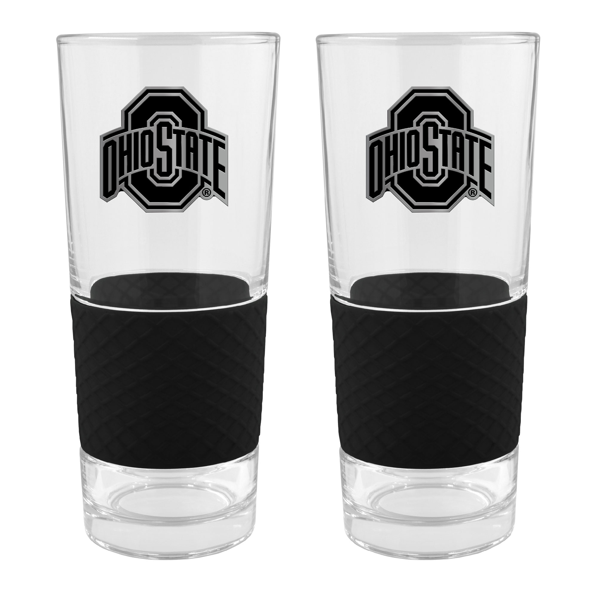 Ohio State Buckeyes Two-Piece 22oz. Stealth Score Pint Glass Set