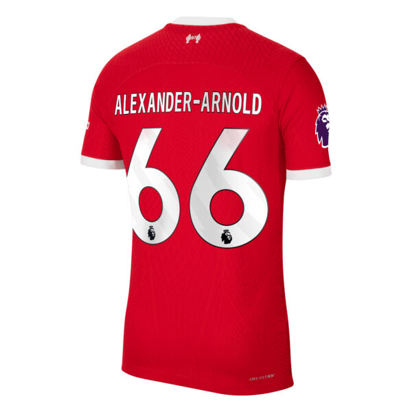Men's Nike Trent Alexander-Arnold Red Liverpool 2023/24 Home Authentic Player Jersey - Image 7