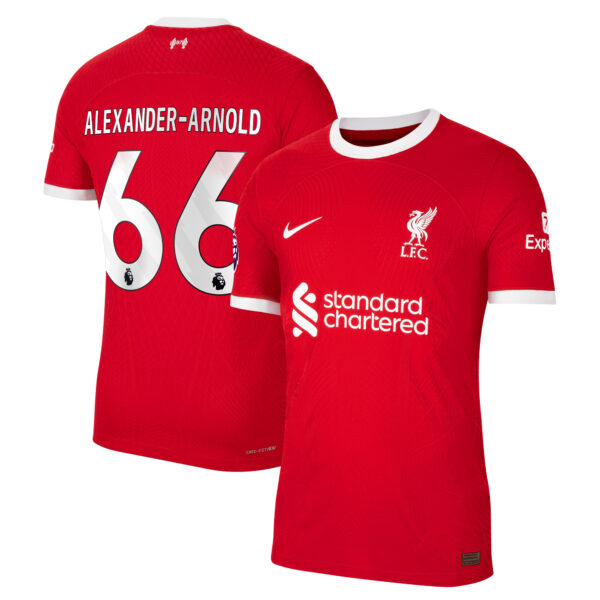 Men's Nike Trent Alexander-Arnold Red Liverpool 2023/24 Home Authentic Player Jersey
