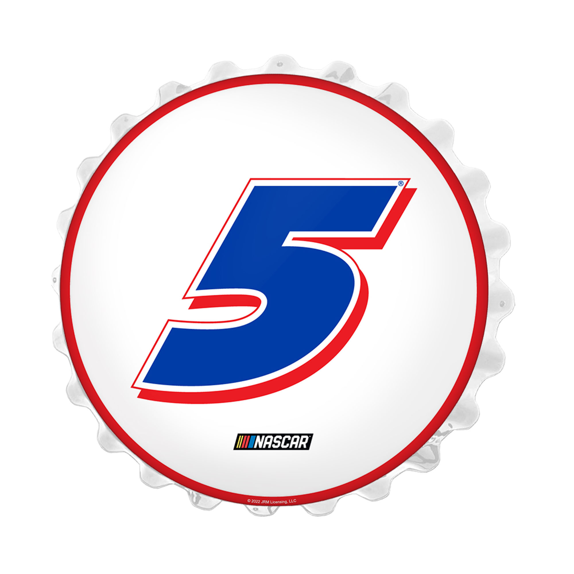 Kyle Larson 18.5" Bottle Cap Wall Sign
