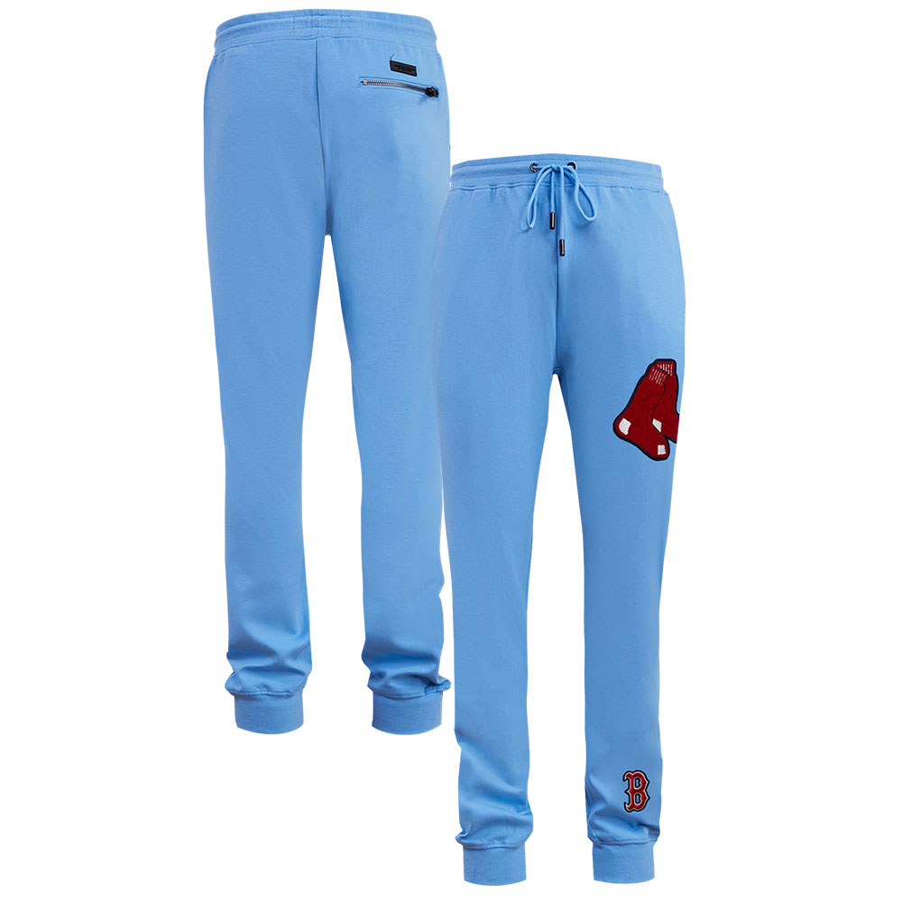 Men's Pro Standard Blue Boston Red Sox Classic Chenille Double Knit Jogger Pants