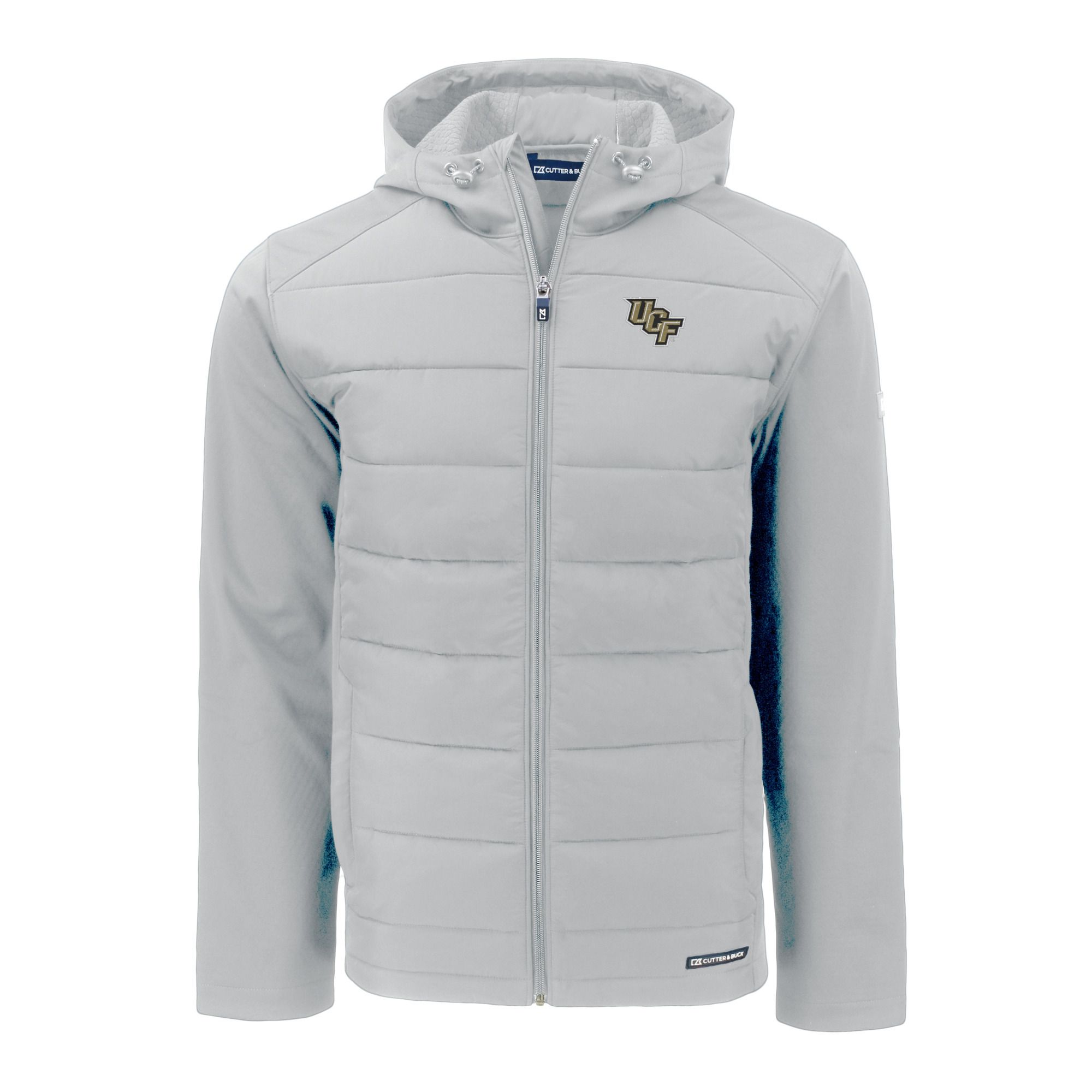 Women's Champion Oatmeal North Dakota Powerblend Pullover Sweatshirt - Image 3