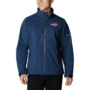 Men's Columbia Navy Washington Capitals Ascender II Full-Zip Jacket