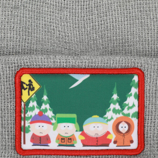 Men's  Gray South Park Cuffed Knit Hat - Image 8