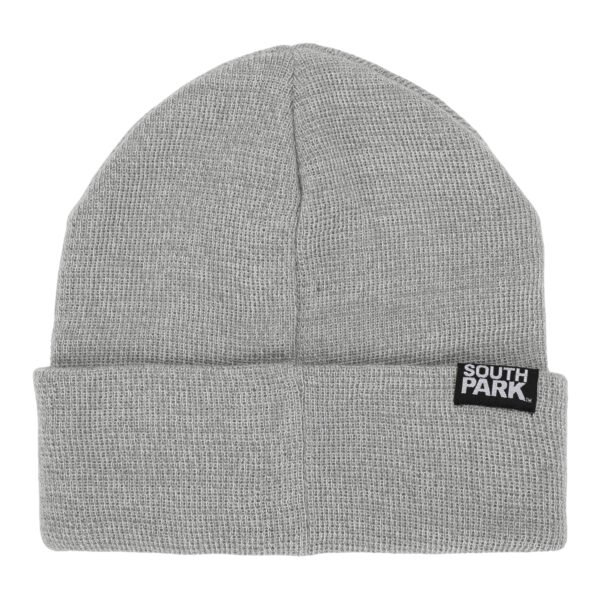 Men's  Gray South Park Cuffed Knit Hat - Image 4