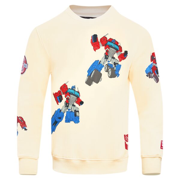 Unisex Freeze Max Optimus Prime Natural Transformers Transformation Pullover Sweatshirt - Image 11