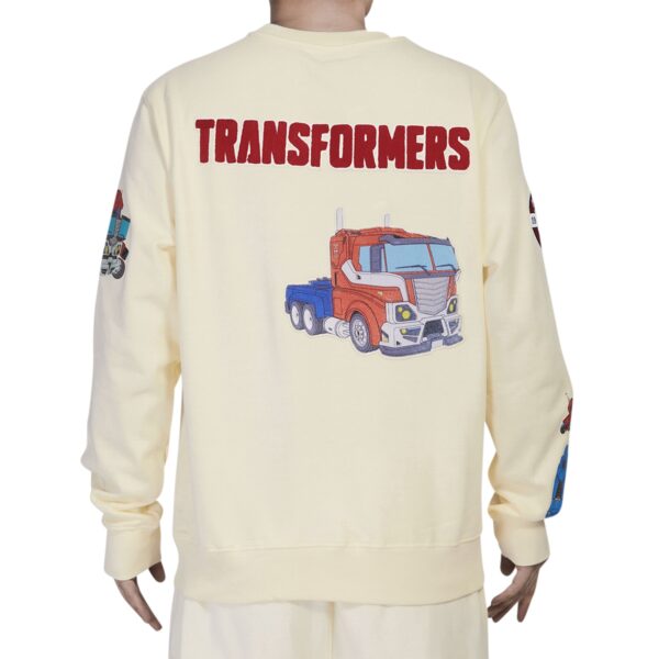 Unisex Freeze Max Optimus Prime Natural Transformers Transformation Pullover Sweatshirt - Image 8