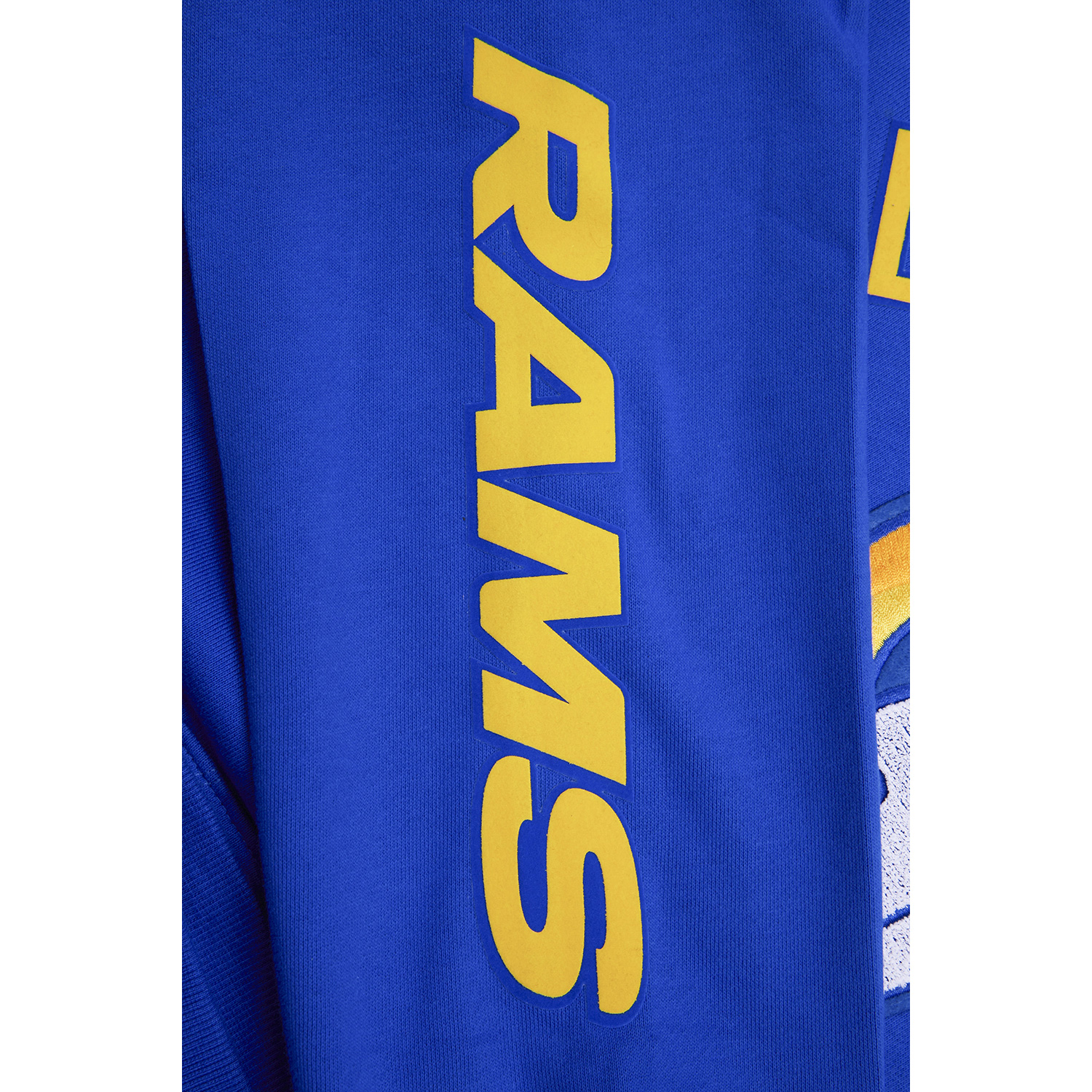 Men's Pro Standard Royal Los Angeles Rams Classic Fleece Pullover Hoodie - Image 7