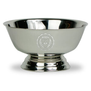 Pennsylvania Quakers 8" x 4.27" Historic Silver Plated Paul Revere Bowl