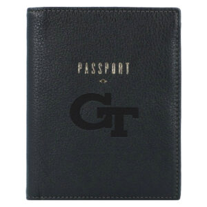Fossil  Black Georgia Tech Yellow Jackets Travel RFID Passport Case