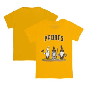 Youth Tiny Turnip Gold San Diego Padres Gnomes T-Shirt