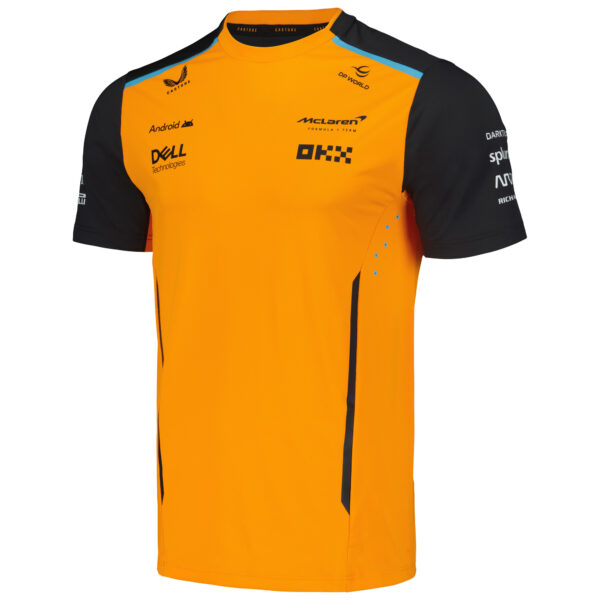 Men's Castore Orange McLaren F1 Team 2024 Set Up T-Shirt - Image 7