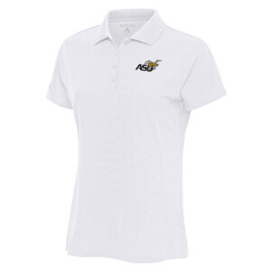 Women's Antigua White Alabama State Hornets Legacy Pique Polo