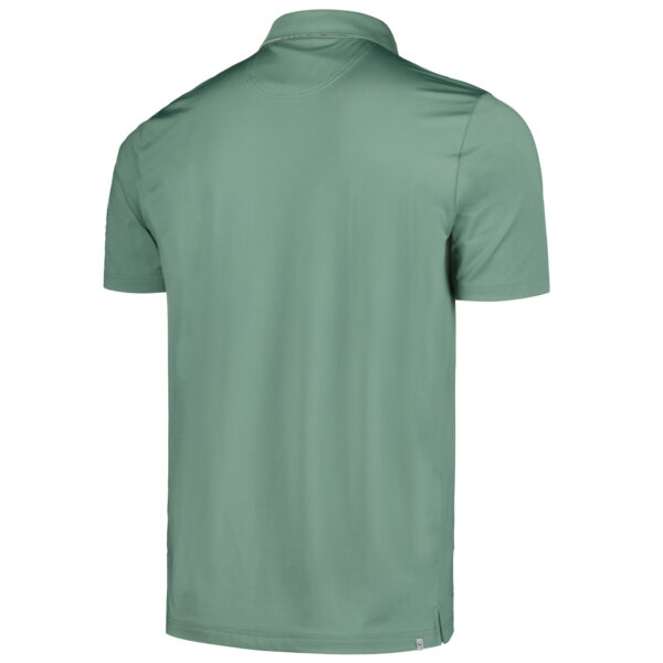 Men's Puma Green Arnold Palmer Invitational Floral Trim MATTR Polo - Image 8